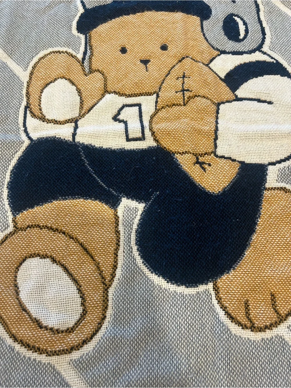 Vintage Dallas Cowboys Baby Blanket